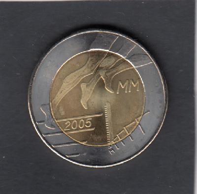 Beschrijving: 5 Euro WC ATHLETICS